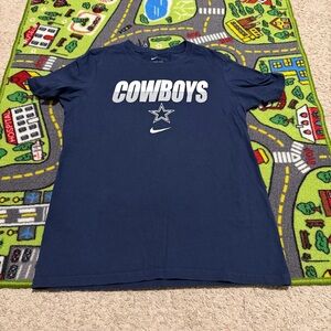 Nike Kids Navy Blue Cowboys Tee